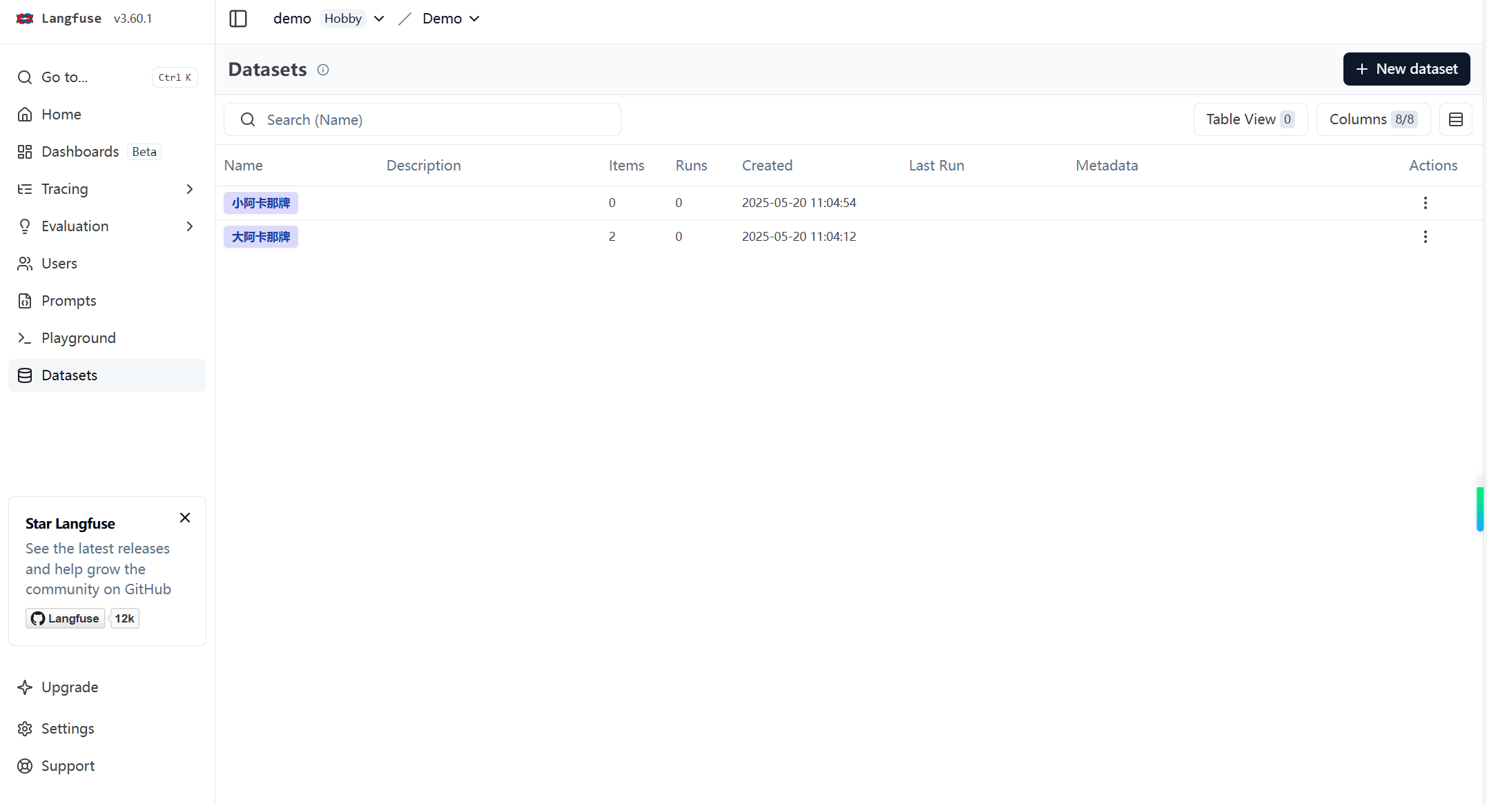 dataset